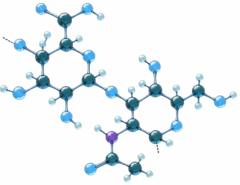 Unmodified hyaluronic acid molecule