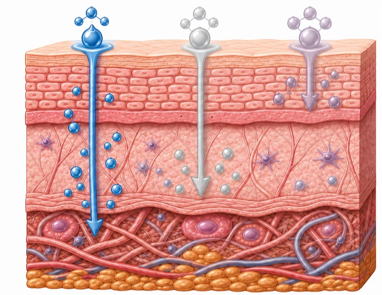 Skin layers diagram — LMW