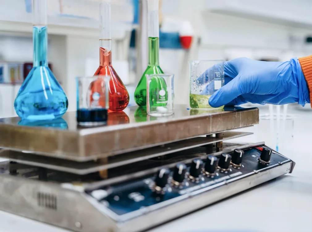 GMP manufacturing laboratory